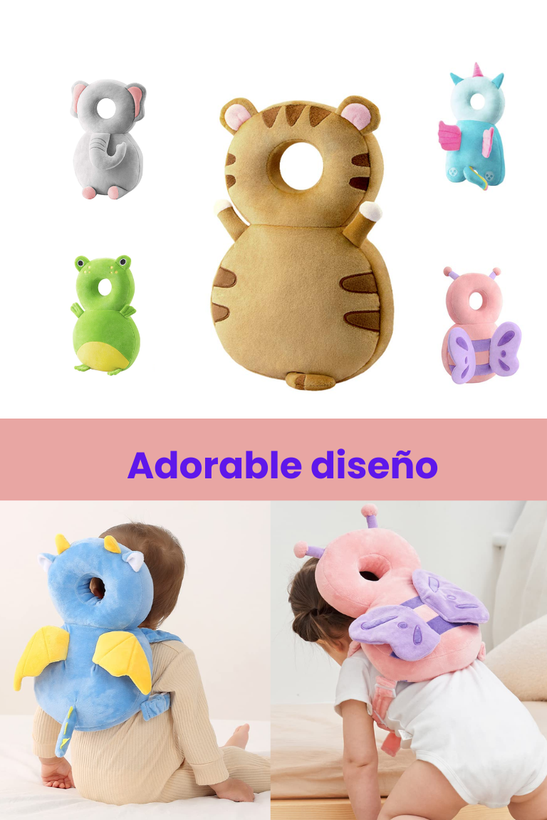 Cojin protector para la cabeza del bebé