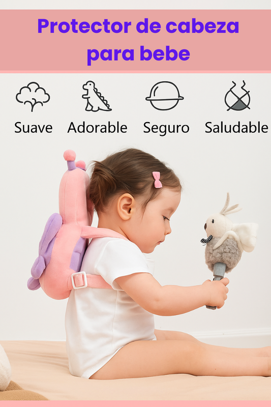 Cojin  protector para la cabeza del bebé